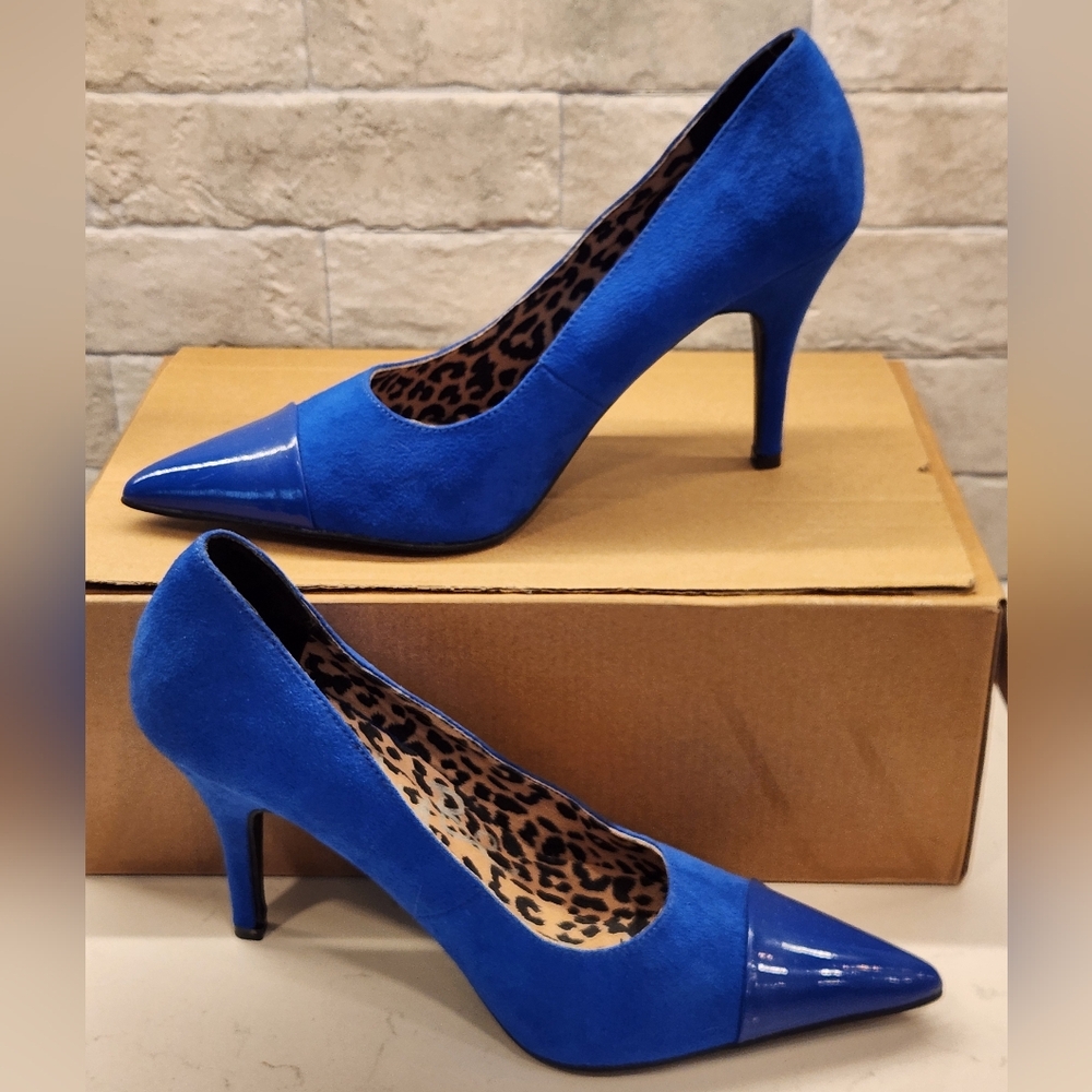 Simply Be Stiletto Blue Heels Sz 8
